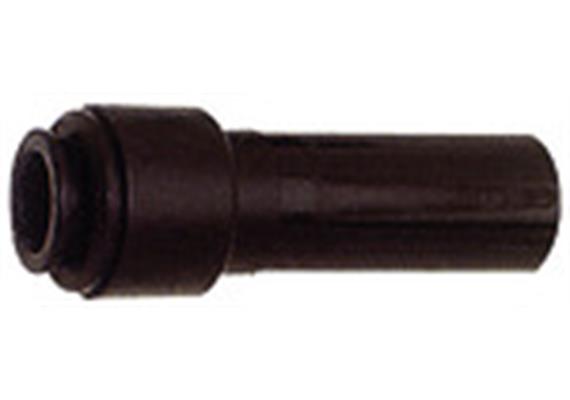 Reduzierstück POM, Stutzen 12 mm, für Schlauch-Außen-Ø 10