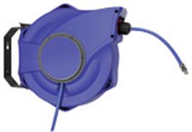 Schlauchaufroller für Druckluft, PU-Schlauch ø 12x8, R1/4"AG, Schlauchlänge 7 Meter
