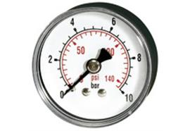 Standardmano »pressure line« G 1/4 hinten 0-1,0 bar/14,5 psi, Ø63