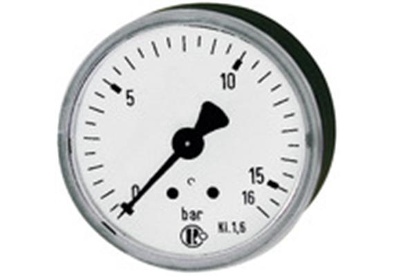 Standardmanometer, Stahlblechgeh., G 1/4 hinten, 0-1,0 bar, Ø 50