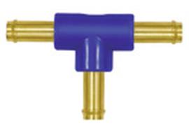 T-Schlauchverbindungsstutzen, für Schlauch LW 4 mm, Messing/POM