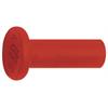 Verschlussstopfen POM, Stutzen 10 mm, Farbe rot