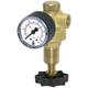 Druckregler für Wasser, inkl. Manometer, G 1/4, 0,5 - 10 bar