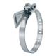 Hose clamp ALSI 1 stainless steel, clamping range 30-60