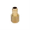 plug 1/8" - 1",open,brass