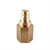 Plug DN 19, closing, Brass