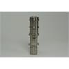 Plug DN11, non-closing, non-interchangeable, Heavy-Duty Range, Stainless Steel