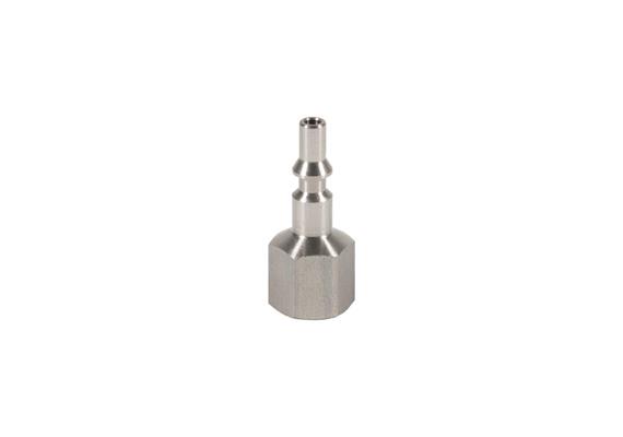 Plug DN3, non-closing, Stainless Steel
