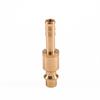 Plug DN5.5, open, brass