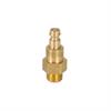 Plug DN5, closing, Brass