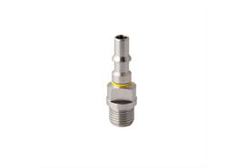 Plug DN6, non-closing, non-interchangeable, Stainless Steel
