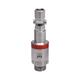 Plug with check valve DN11, closing, Heavy-Duty Range, Stainless Steel