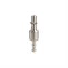 Plug with check valve DN11, closing, Heavy-Duty Range, Stainless Steel