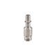 Plug with check valve DN11, closing, Heavy-Duty Range, Stainless Steel