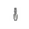 Plug with check valve DN11, closing, heavy duty, steel