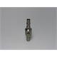 Plug with check valve DN11, closing, Stainless Steel