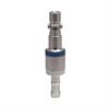 Plug with check valve DN11, closing, steel