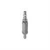 Plug with check valve DN6, closing, non-interchangeable, Stainless Steel