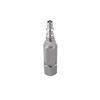 Plug with check valve DN6, closing, non-interchangeable, Stainless Steel