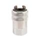 Quick action rotating sleeve coupling DN19, closing, 2-steps, steel