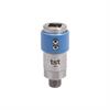 Quick action rotating sleeve coupling DN6,closing,2-steps,stainless steel,non-interchangea