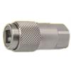 Quick action rotating sleeve coupling DN6,closing,2-steps,stainless steel