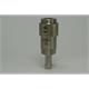 Quick action rotating sleeve coupling DN6,closing,2-steps,stainless steel