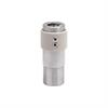 Quick action rotating sleeve coupling DN6,closing,2-steps,stainless steel