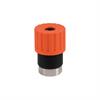 Quick action rotating sleeve coupling DN8, closing, 2-steps, steel