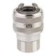 Quick action rotating sleeve coupling heavy-duty DN19, closing, 2-steps, stainless steel
