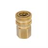 Quick action sliding sleeve coupling DN1/8" - 1",open, 1-step, Brass