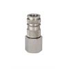 Quick action sliding sleeve coupling DN10, closing, Brass