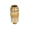 Quick action sliding sleeve coupling DN15, closing, 1-step, Brass