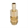 Quick action sliding sleeve coupling DN15, closing, 1-step, Brass