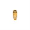 Quick action sliding sleeve coupling DN2.5, closing, 1-step, Brass