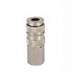 Quick action sliding sleeve coupling DN5.5, closing, 1-steps, brass