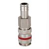 Quick action sliding sleeve coupling DN5.5, closing, 1-steps, steel