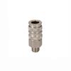 Quick action sliding sleeve coupling DN5, closing, 1-steps, brass