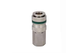 Quick action sliding sleeve coupling DN5, closing, 1-steps, steel