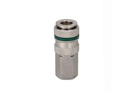 Quick action sliding sleeve coupling DN5, closing, 1-steps, steel