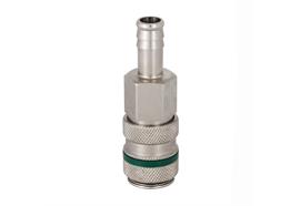 Quick action sliding sleeve coupling DN5, closing, 1-steps, steel