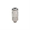 Quick action sliding sleeve coupling DN6, closing, 1-steps, Brass