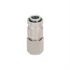 Quick action sliding sleeve coupling DN6, closing, 1-steps, Brass