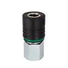 Quick action sliding sleeve coupling DN7.8, closing, 2-steps, steel