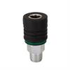 Quick action sliding sleeve coupling DN7.8, closing, 2-steps, steel