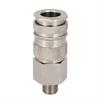 Quick action sliding sleeve coupling DN8.5, closing, 1-steps, Brass