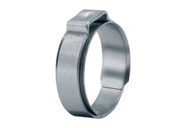 Colliers de serrage à 1 oreille avec bague intégrée 17.10 - 20.00
