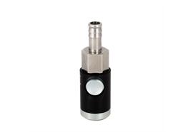 Coupleur rapide bouton-poussoir DN5.5, barrer, 2étapes, laiton