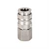 Coupleur rapide coulissant DN10, barrer, 1étape, laiton/acier