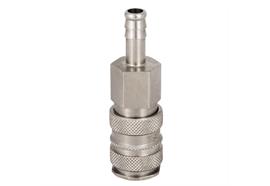 Coupleur rapide coulissant DN5.5, barrer, 1étape, acier